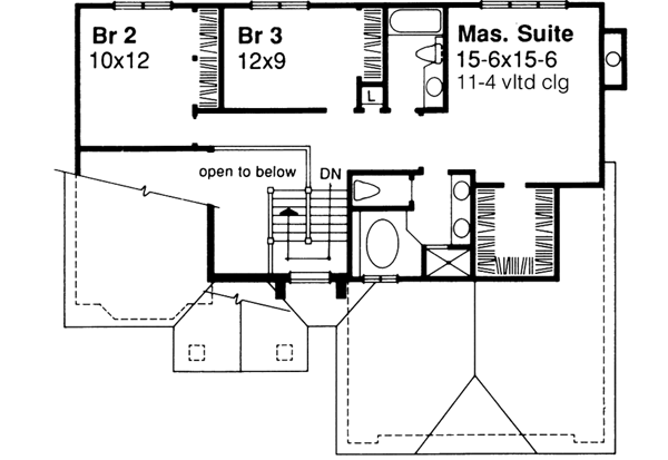 Upper/Second Floor Plan: 15-260