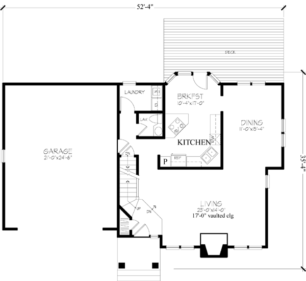 Main Floor Plan: 15-261