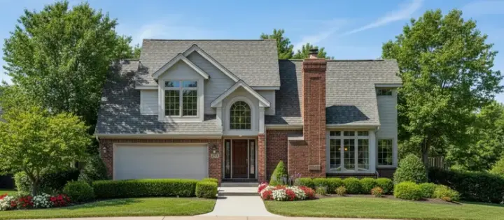 Contemporary house plans 15-263 - front exterior, 2,269 sq ft, 3 bed, 2 bath house plans | Monster House Plans