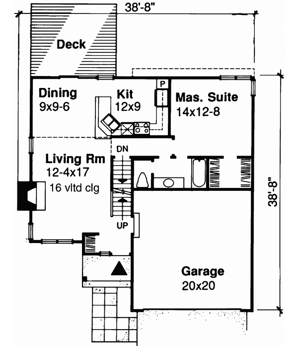 Main Floor Plan: 15-264