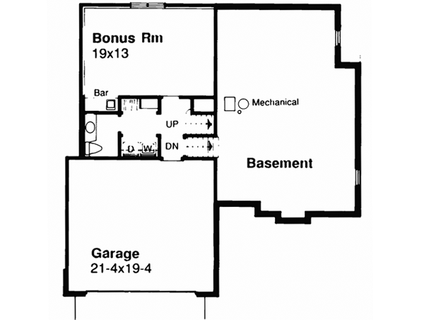 Lower Floor Plan: 15-265
