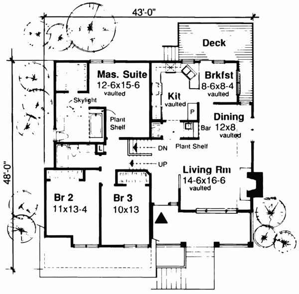 Main Floor Plan: 15-265