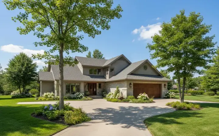 Northwest house plans 15-267 - front exterior, 2,186 sq ft, 4 bed, 2 bath house plans | Monster House Plans