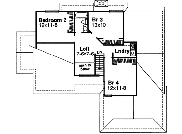 Upper/Second Floor Plan: 15-267
