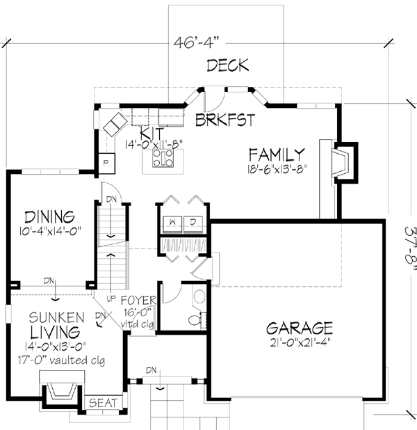 Main Floor Plan: 15-268