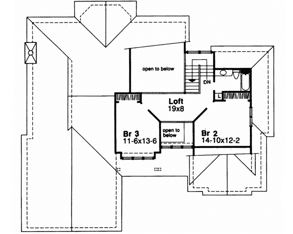 Upper/Second Floor Plan: 15-270