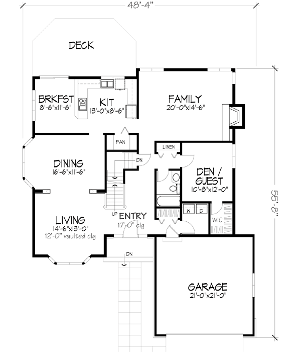Main Floor Plan: 15-271