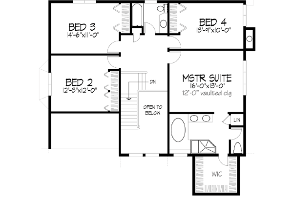 Upper/Second Floor Plan: 15-271