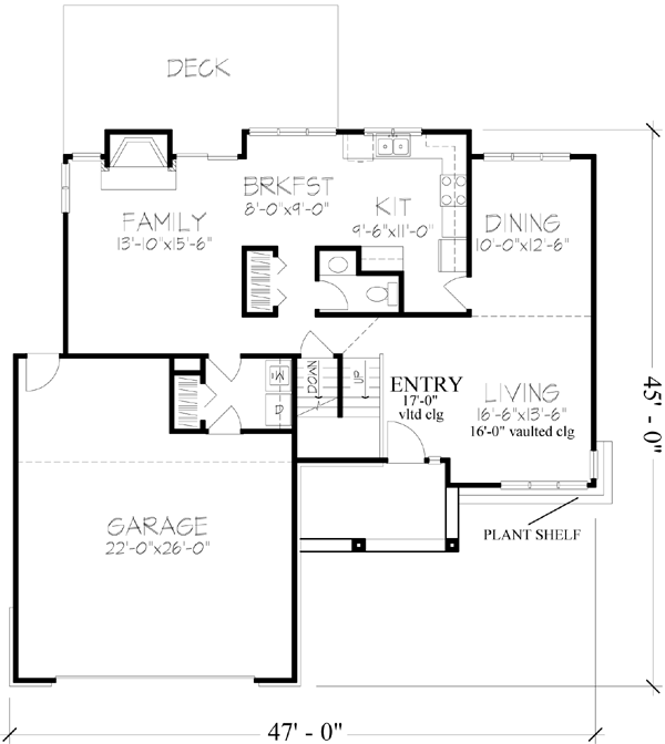 Main Floor Plan: 15-272