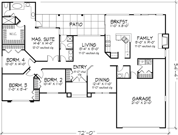 Main Floor Plan: 15-275