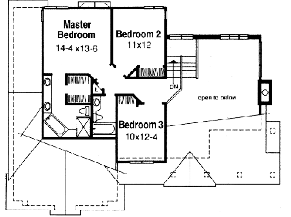 Upper/Second Floor Plan: 15-276