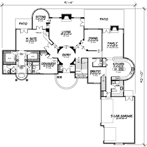 Main Floor Plan: 15-279