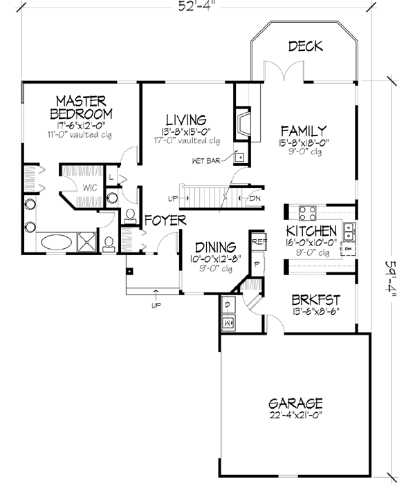 Main Floor Plan: 15-280