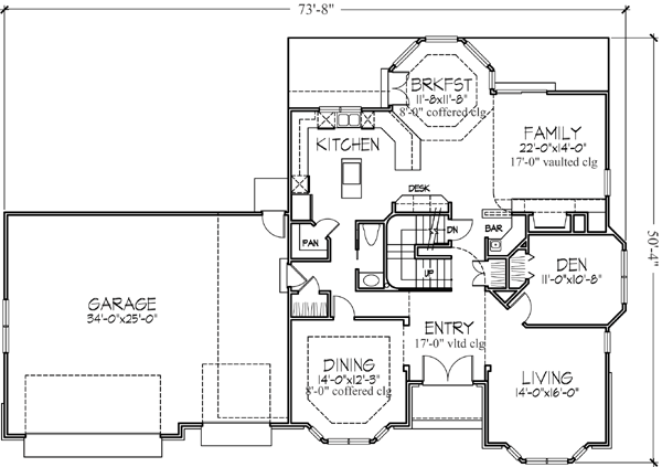 Main Floor Plan: 15-284