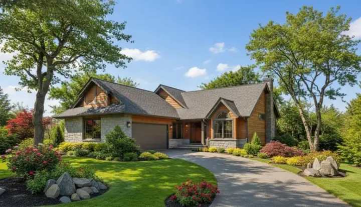 Northwest house plans 15-292 - front exterior, 1,830 sq ft, 3 bed, 2 bath house plans | Monster House Plans