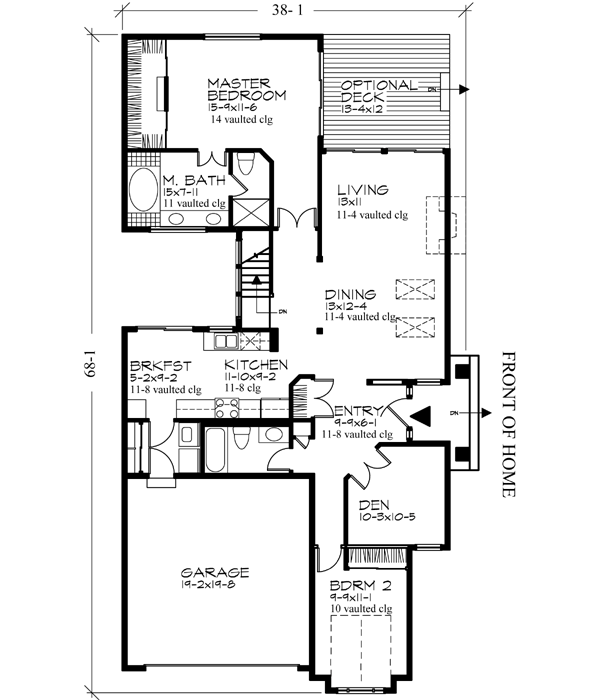 Main Floor Plan: 15-295