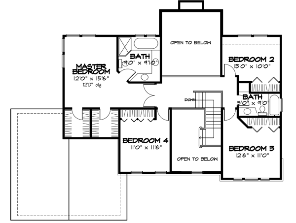 Upper/Second Floor Plan: 15-297