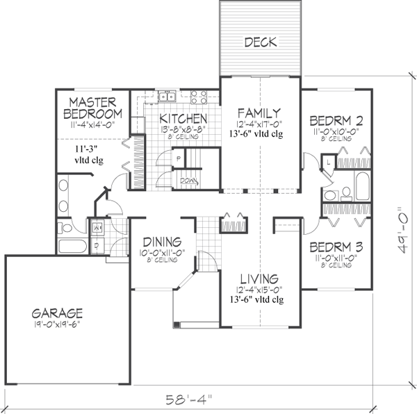 Main Floor Plan: 15-301