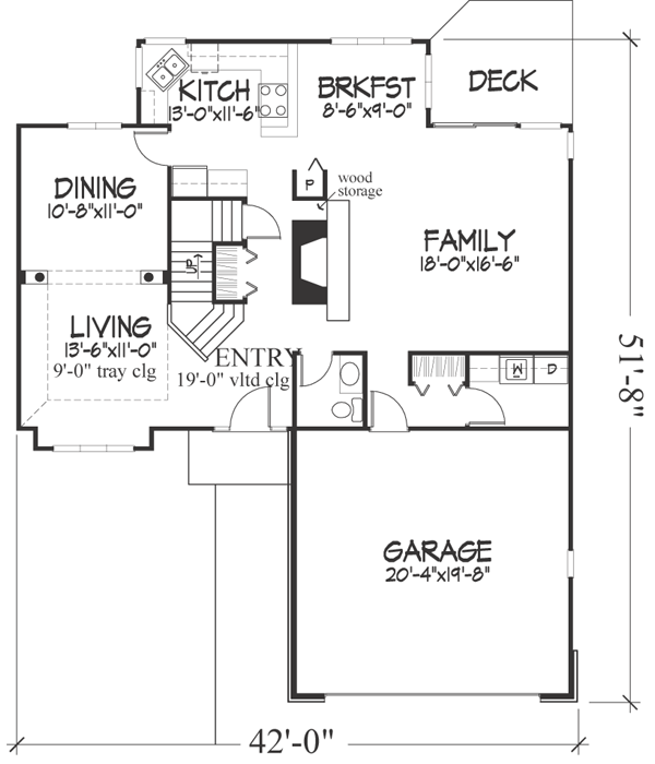 Main Floor Plan: 15-303