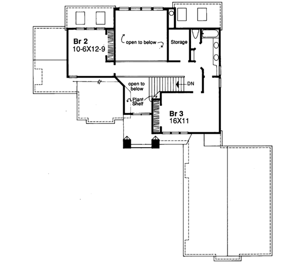 Upper/Second Floor Plan: 15-306