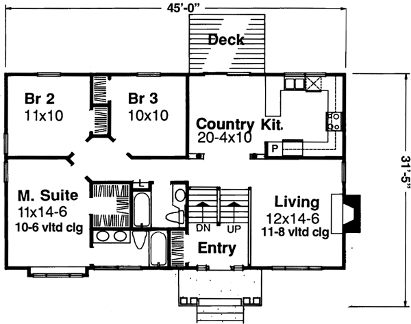 Main Floor Plan: 15-307