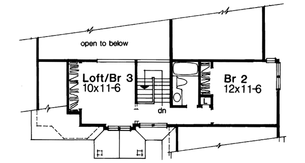 Upper/Second Floor Plan: 15-310