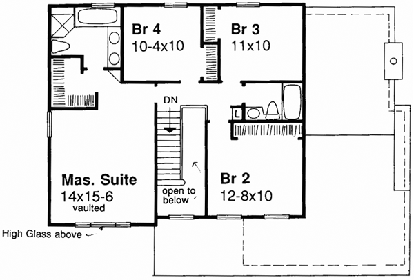 Upper/Second Floor Plan: 15-313