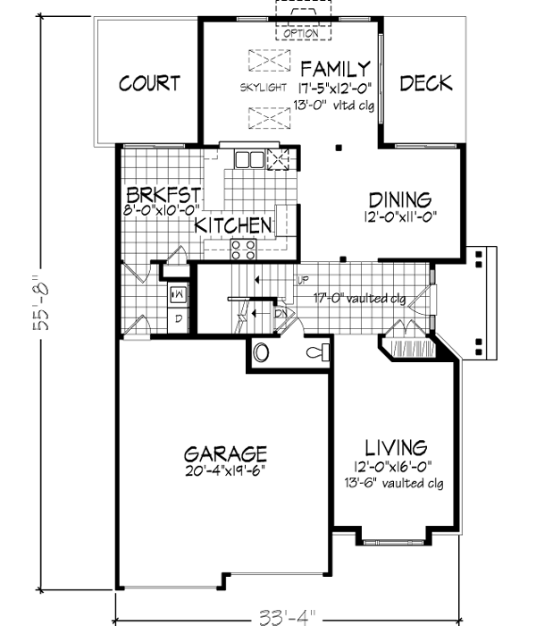 Main Floor Plan: 15-314