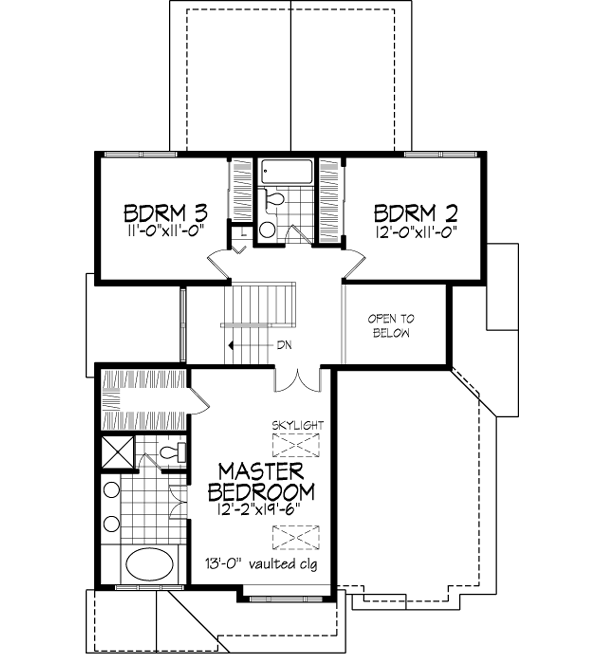 Upper/Second Floor Plan: 15-314