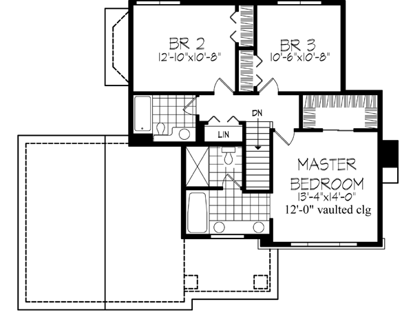 Upper/Second Floor Plan: 15-316