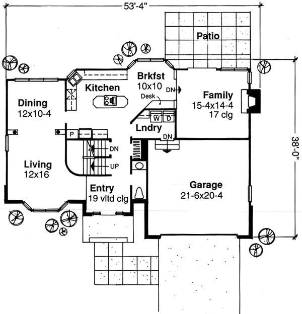 Main Floor Plan: 15-317