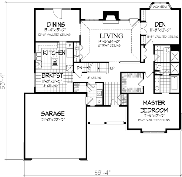 Main Floor Plan: 15-322