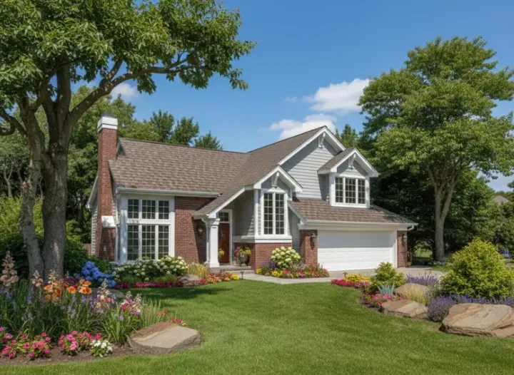 Contemporary house plans 15-325 - front exterior, 2,415 sq ft, 4 bed, 2 bath house plans | Monster House Plans