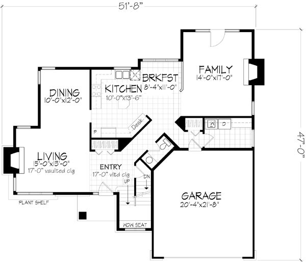 Main Floor Plan: 15-325