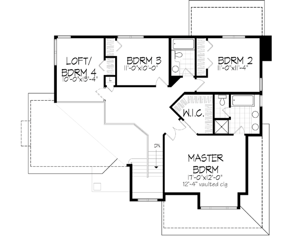 Upper/Second Floor Plan: 15-325