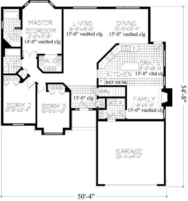 Main Floor Plan: 15-326