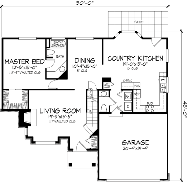 Main Floor Plan: 15-327