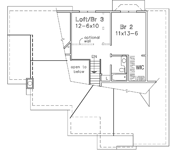 Upper/Second Floor Plan: 15-329