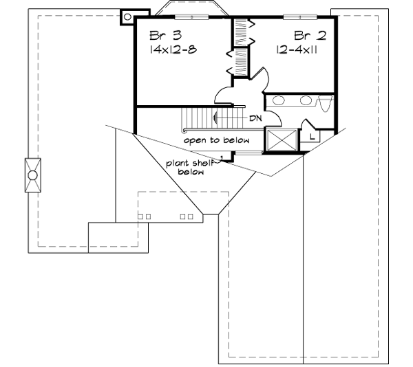 Upper/Second Floor Plan: 15-331