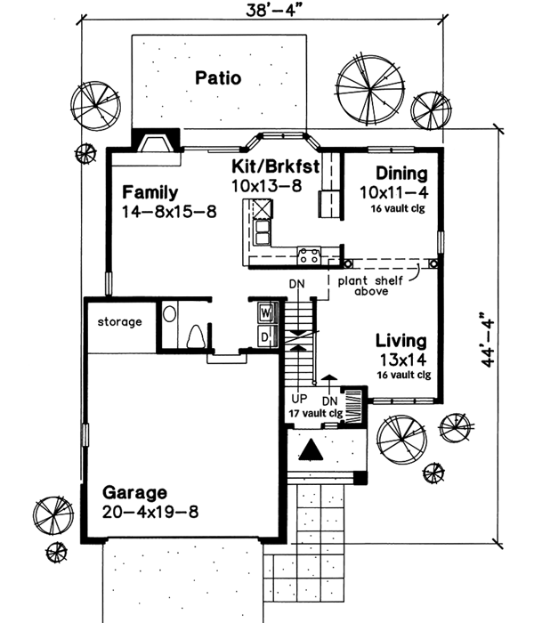 Main Floor Plan: 15-332