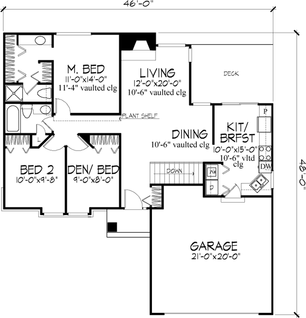 Main Floor Plan: 15-333