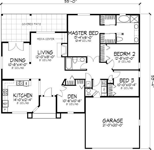 Main Floor Plan: 15-335