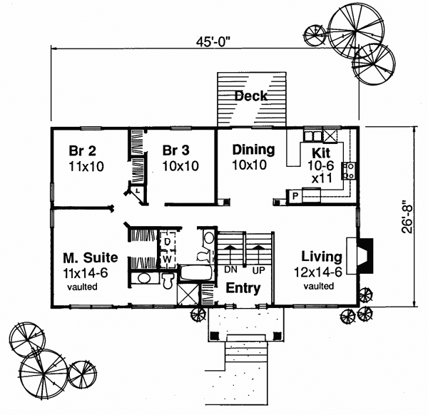 Main Floor Plan: 15-338