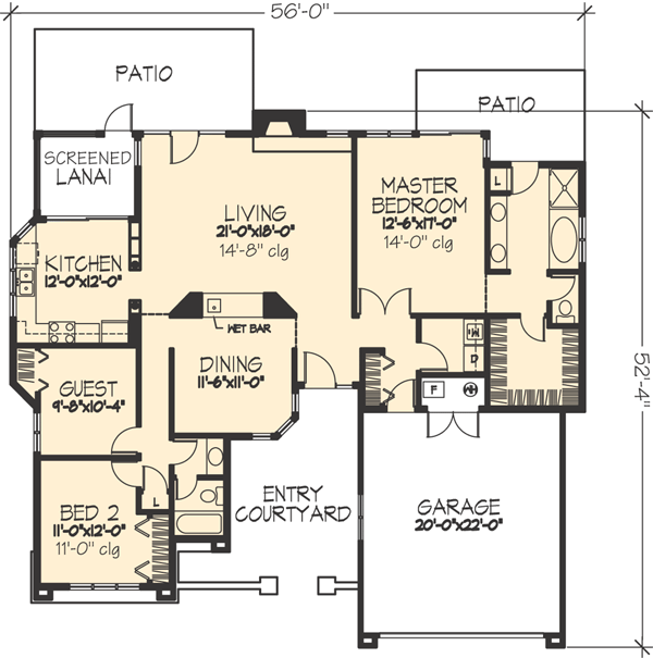 Main Floor Plan: 15-344