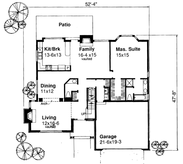 Main Floor Plan: 15-349