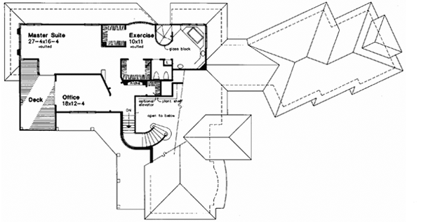 Upper/Second Floor Plan: 15-355