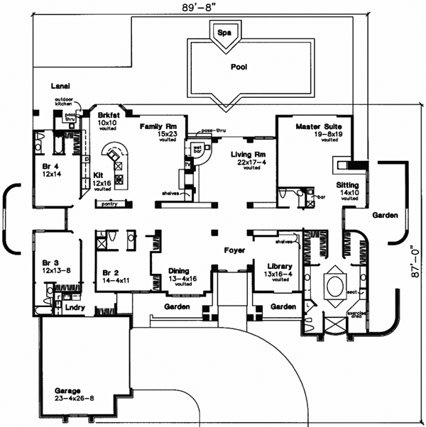 Main Floor Plan: 15-365