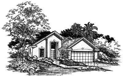 Contemporary Style Floor Plans 15-368