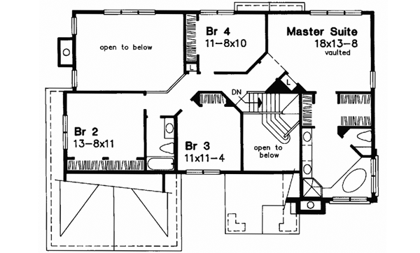Upper/Second Floor Plan: 15-373