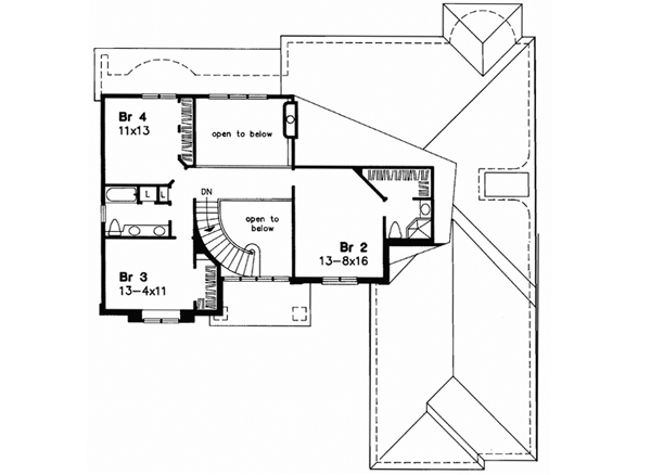 Upper/Second Floor Plan: 15-375